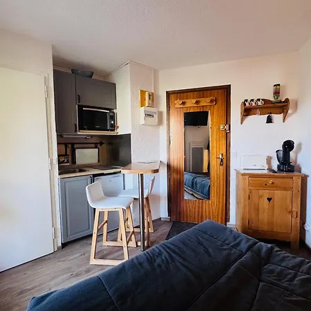 Apartment Studette Cosy Pour 2 Aux Deux Alpes Avec Balcon - Fr-1-546-62